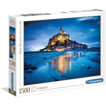 Le Mont Saint-Michel 1500 Piece Puzzle by Clementoni