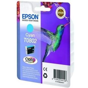 EPSON T0802 Cartucho DE Tinta Cian para PX810FW