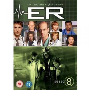 E.R. - Temporada 8 Completa en DVD (2007) Noah Wyle, 6 discos, Región 2