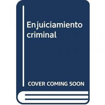 (27ª ed.) enjuiciamiento criminal (Bibliot. Legislacion 2007)