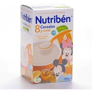 NUTRIBEN 8 CEREALES MIEL 4 FRUTAS 600 G
