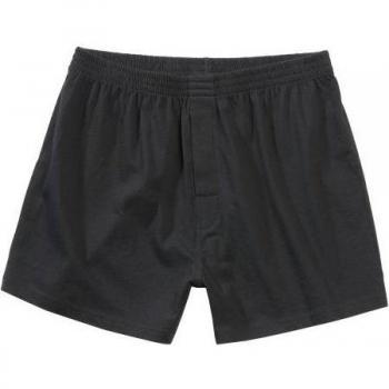 Brandit BW Black Boxershorts for Men - 3XL to 5XL - 100% Cotton