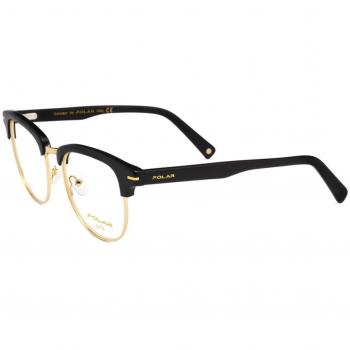 Gafas Recetadas Polar GOLD 19 78 para Hombre, Armazones Negros, Lentes de 52mm
