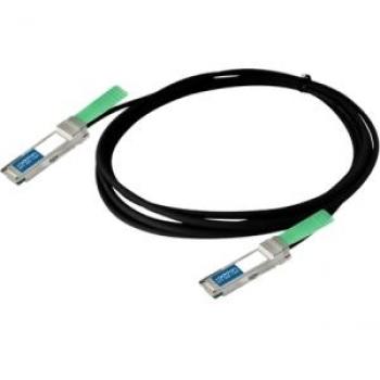 1m QSFP+ InfiniBand DAC Cable - Cisco Compatible, Black
