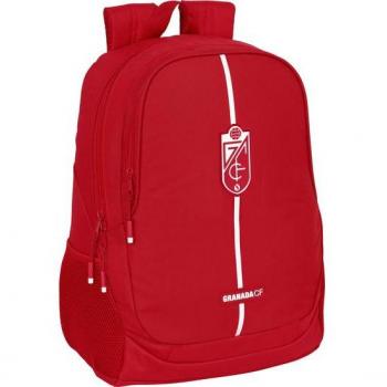 Mochila Adapt.carro Granada C.F. con Hombreras Ergonómicas, Espalda Acolchada y Bolsillos Laterales Portabotellas - Safta