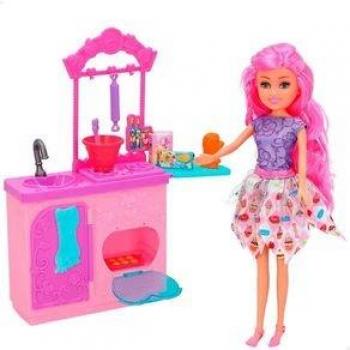 Muñeca Queen Kitchen Zuru Sparkle Girlz con accesorios +3A