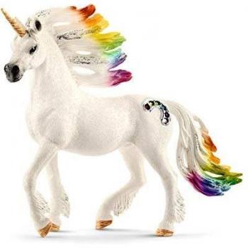 Schleich- Figura de Unicornio arcoíris, Semental, 18cm