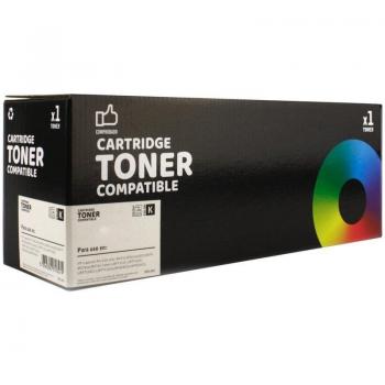 Cartucho de Tóner Genérico Compatible con Canon 046H y HP CF411X Cyan - Reemplazo para 1253C002/1249C002