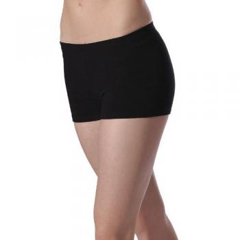 Roh Valley CTHIP Cotton/Lycra Hipster Style Shorts, Pantalones cortos para Mujer, Negro, 11-13 años