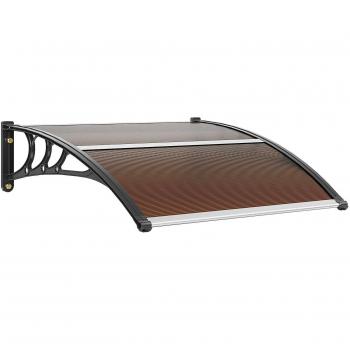Vevor 40x40 UPF 50+ Polycarbonate Entry Door and Window Awning Canopy