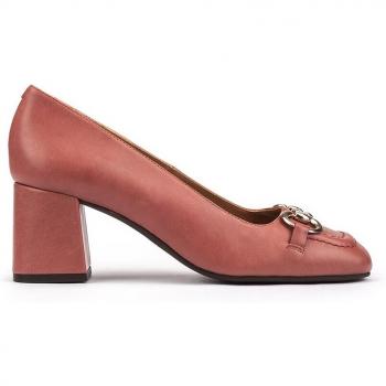 Pedro Miralles Zapatos de tacón de piel modelo MORLET en tonos Rojos