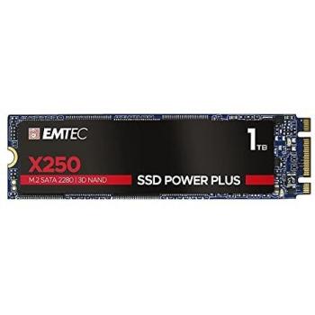 Emtec X250 Power Plus 1TB M.2 SATA III SSD (500MB/s Write Speed)
