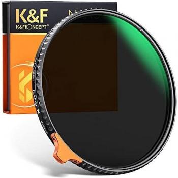 K&F Concept Filtro ND Variable 62mm ND2-400