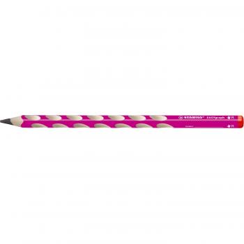 Lápiz Ergonómico STABILO EASYgraph para Diestros HB 3.15mm Rosa 322/01-HB