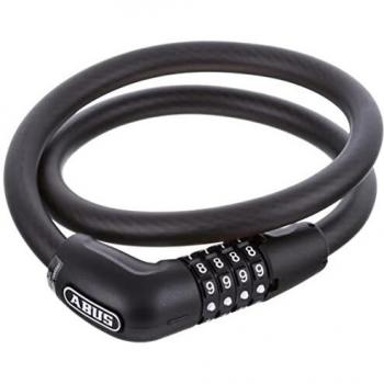 Abus 134180-6415C/85/15_BK Cable de Acero combinación Microflex