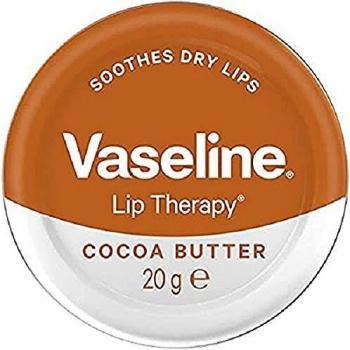 Vaseline Lip Therapy Cocoa Butter Petroleum Jelly, 20g