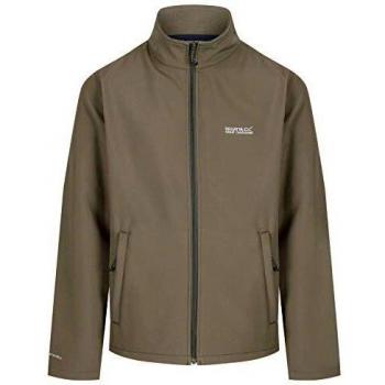 Regatta Softshell Cera III Impermeable y Repelente al Agua con Respaldo cálido Soft Shell, Hombre, Grape Leaf