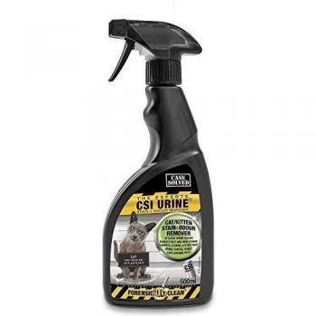 Spray Desinfectante de Orina CSI 500ml para Gatos y Gatitos