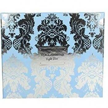 Dolce & gabbana light blue eau toilette 100ml + leche corporal 75ml + eau toilette 10ml