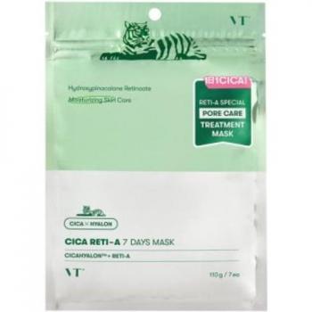 VT Cosmetics Cica RETI-A 7 Days Anti-Aging Mask Set