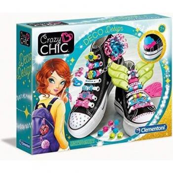 Crazy Chic Clementoni- Deco Design Juego Creativo para Niños, Multicolor, 3