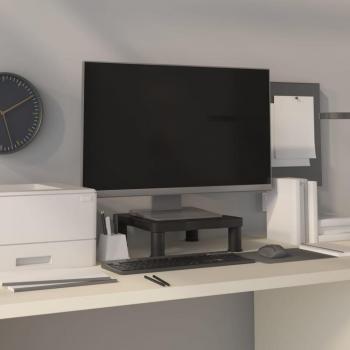 Soporte para monitor negro 33,5x34x10,5 cm vidaXL