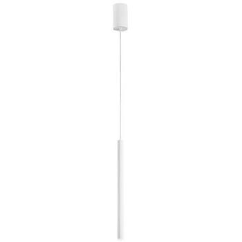 Lámpara Colgante LED Pype de Metal Blanco 5W con Función CCT Regulable