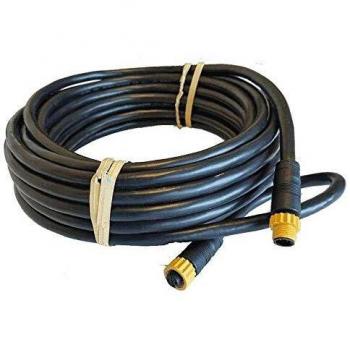 SIMRAD NMEA 2000 Micro-C Medium Duty Cable 20m - Low Loss 18-Gauge for Robust Network Backbone with Orange Locking Collars