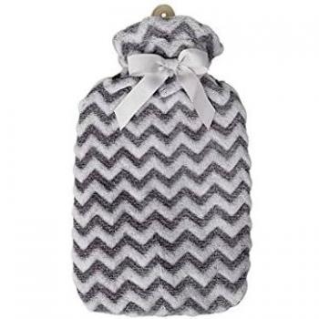 BigBuy Wellness S1123231, Bolsa de Agua Caliente Zig-Zag