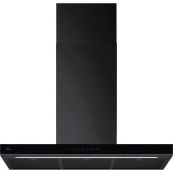 Campana Extractora Decorativa AEG GB87D91CB 90 cm Acero Negro 760 m3/h Energía A+