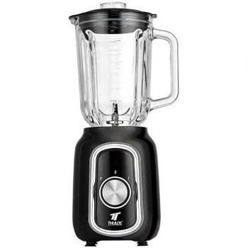 Batidora de vaso Thulos 500W con pies antideslizantes, 2 velocidades y función PULSE