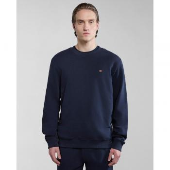 Sudadera Napapijri Balis Crew Sum 2 de algodón con cuello redondo