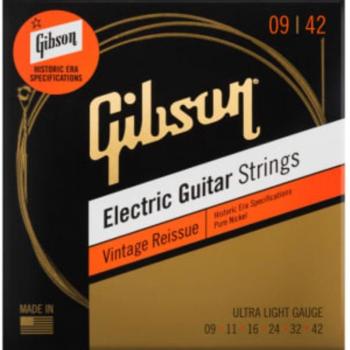 Gibson Vintage Reissue Ultra-Light Electric Guitar Strings 09-42