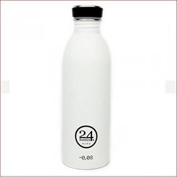 24Bottles - acero inoxidable - botella - Be Urban, Be Green Edition - Ice White, 0,5 LT