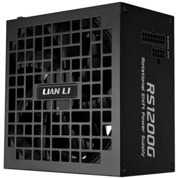 Fuente de Alimentación Lian Li RS1200G 1200W Modular ATX 3.1 80 PLUS Gold con RS Hub Negra