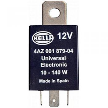 HELLA 4AZ 001 879-041 Relé de intermitencia - 12V - 3polos - montaje exterior - con soporte