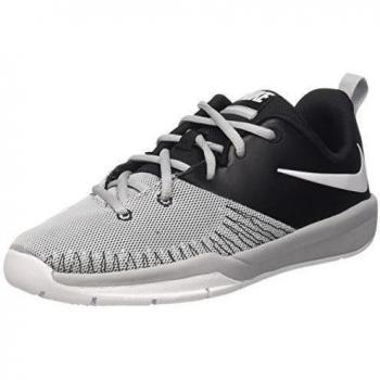 Nike Team Hustle D 7 Low (GS), Zapatillas de Baloncesto para Hombre, Negro (Black / White-Wolf Grey), 38 EU