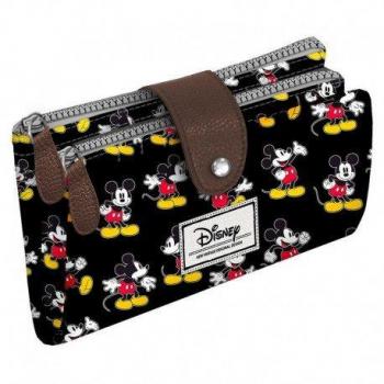 Karactermania Disney Classic Mickey Moving  Monederos, 18 cm, Negro