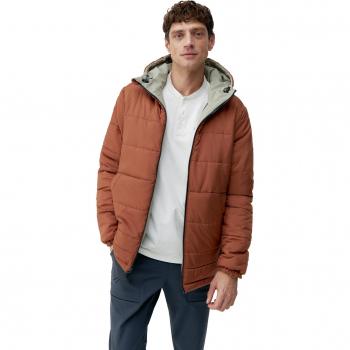 Chaqueta con capucha Born Living Yoga Volga Beige Claro/Naranja 2XL Hombre