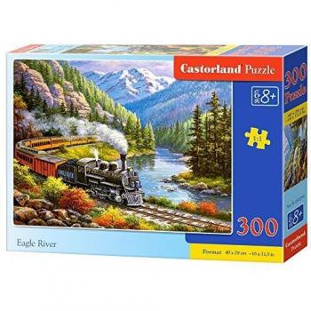 Castorland B-030293 Eagle River Jigsaw Puzzle, Multicolour