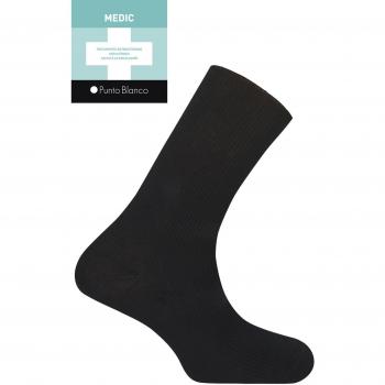 Punto Blanco 1341210 Calcetines cortos, Negro