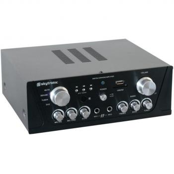 Skytronic 103.134 - Amplificador  con entrada micros