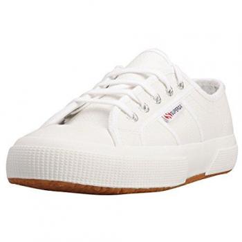 Superga 2750 CUIR Men's Shoes (Trainers) in White