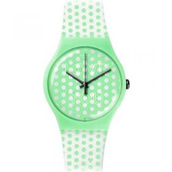 Swatch Unisex-Adult Analogue Quartz Watch with Silicone Strap SUOG108
