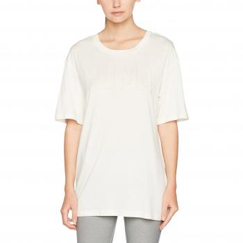 Puma Fusion Elongated Tee W Camiseta, Mujer, Blanco, M