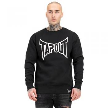Sudadera Tapout Marfa Negra para Hombre, Corte Regular