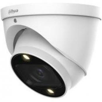 Cámara Domo HDCVI 5MP Starlight Policromada con LED y Audio IP67 DAHUA
