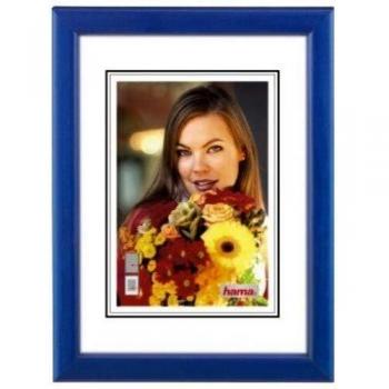 Hama Bella - Marco (Single picture frame, Azul, Madera, 10 x 15 cm)