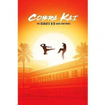 Cobra Kai Póster, Papel, Multicolor, estándar