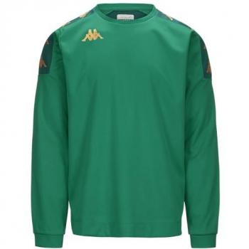 Sudadera Kappa Gaverno Verde para Hombre